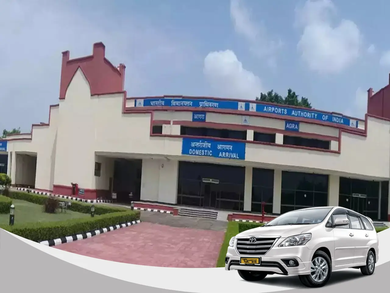 Agra Airport Cab Routes
