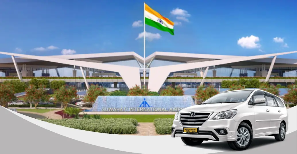 Guwahati Airport Cab Routes