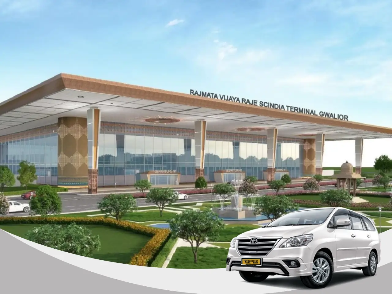 Gwalior Airport Cab Routes