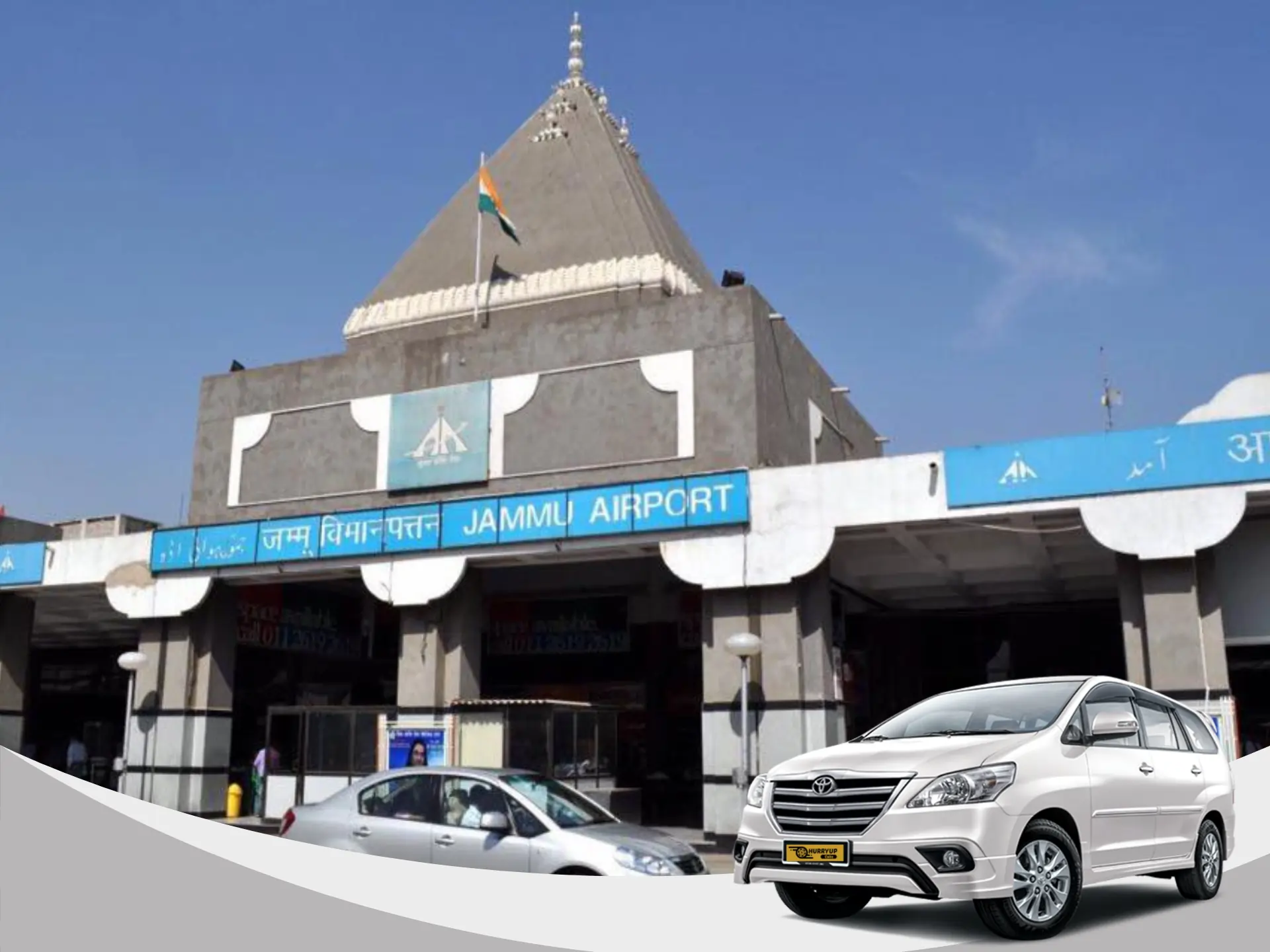Jammu Airport Cab Routes