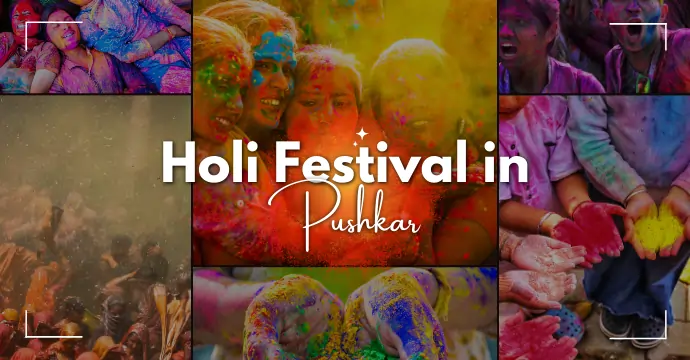holi festival in pushkar