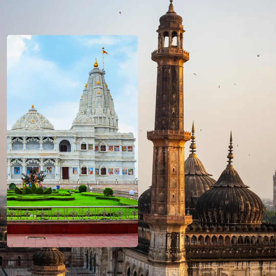Lucknow to Vrindavan Cab