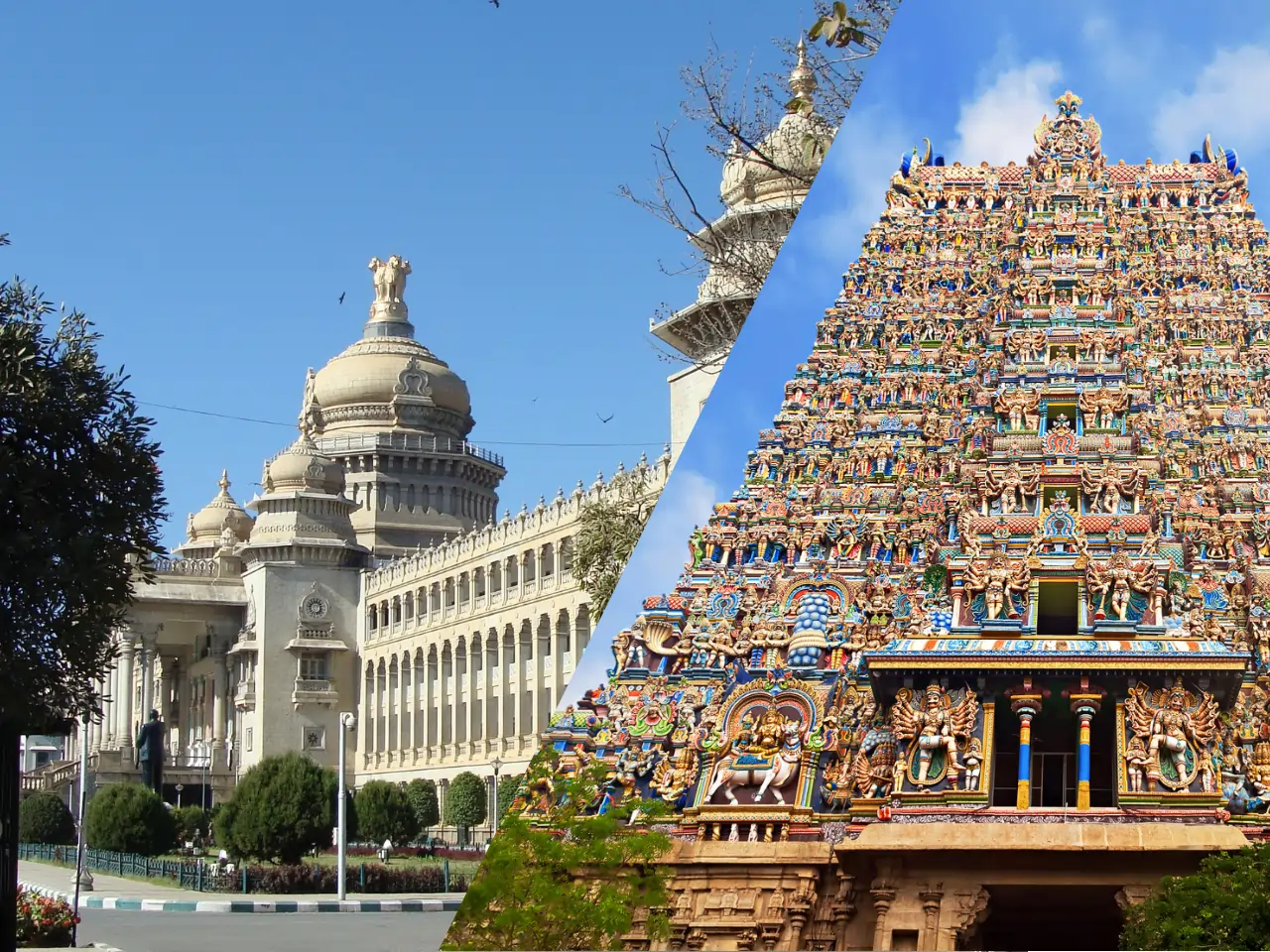 Bangalore to Madurai Taxi Service - Car Rental and Outstation Cab Booking