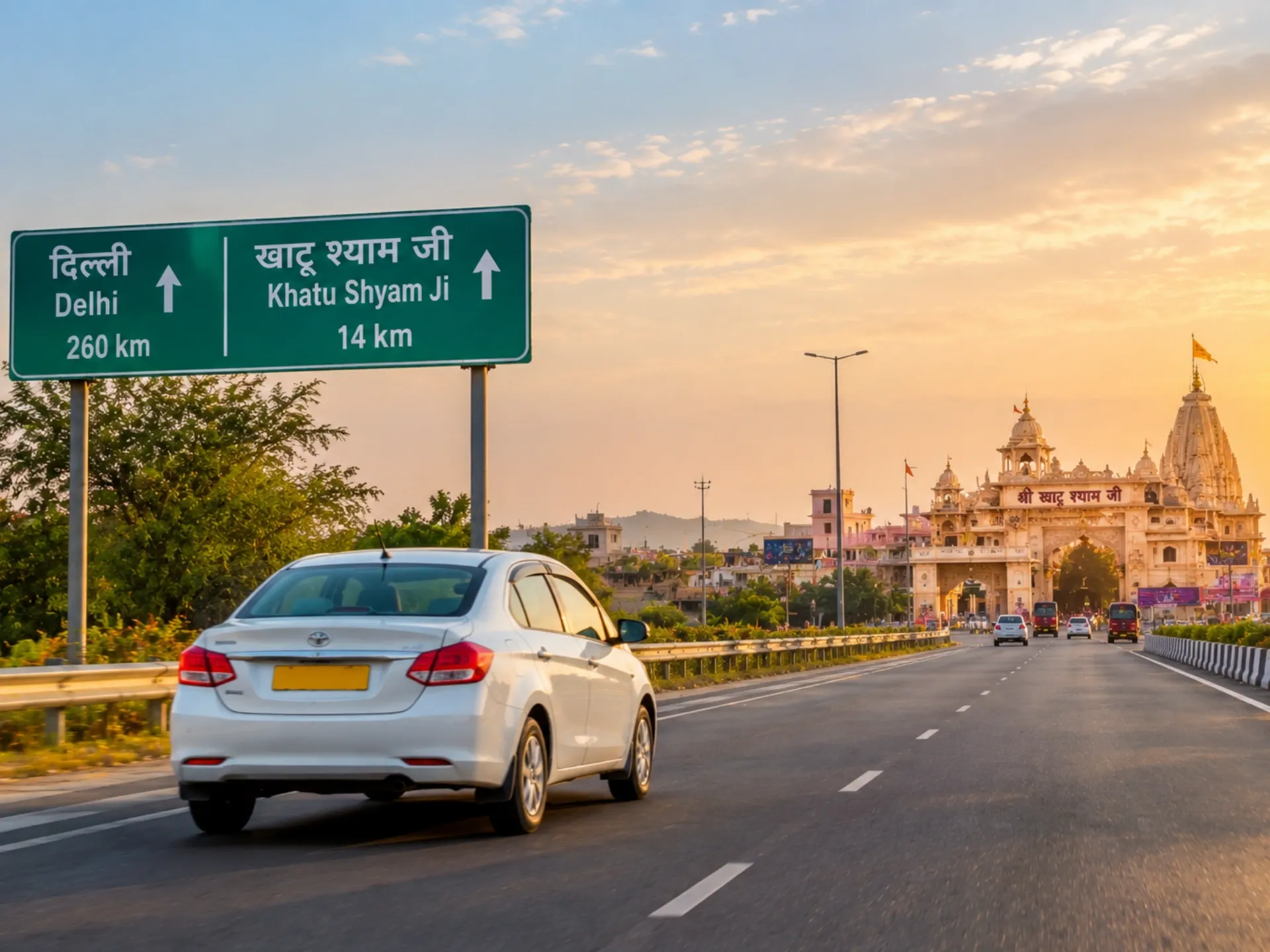 Delhi to Khatu Shyam Taxi Service - Car Rental and Outstation Cab Booking