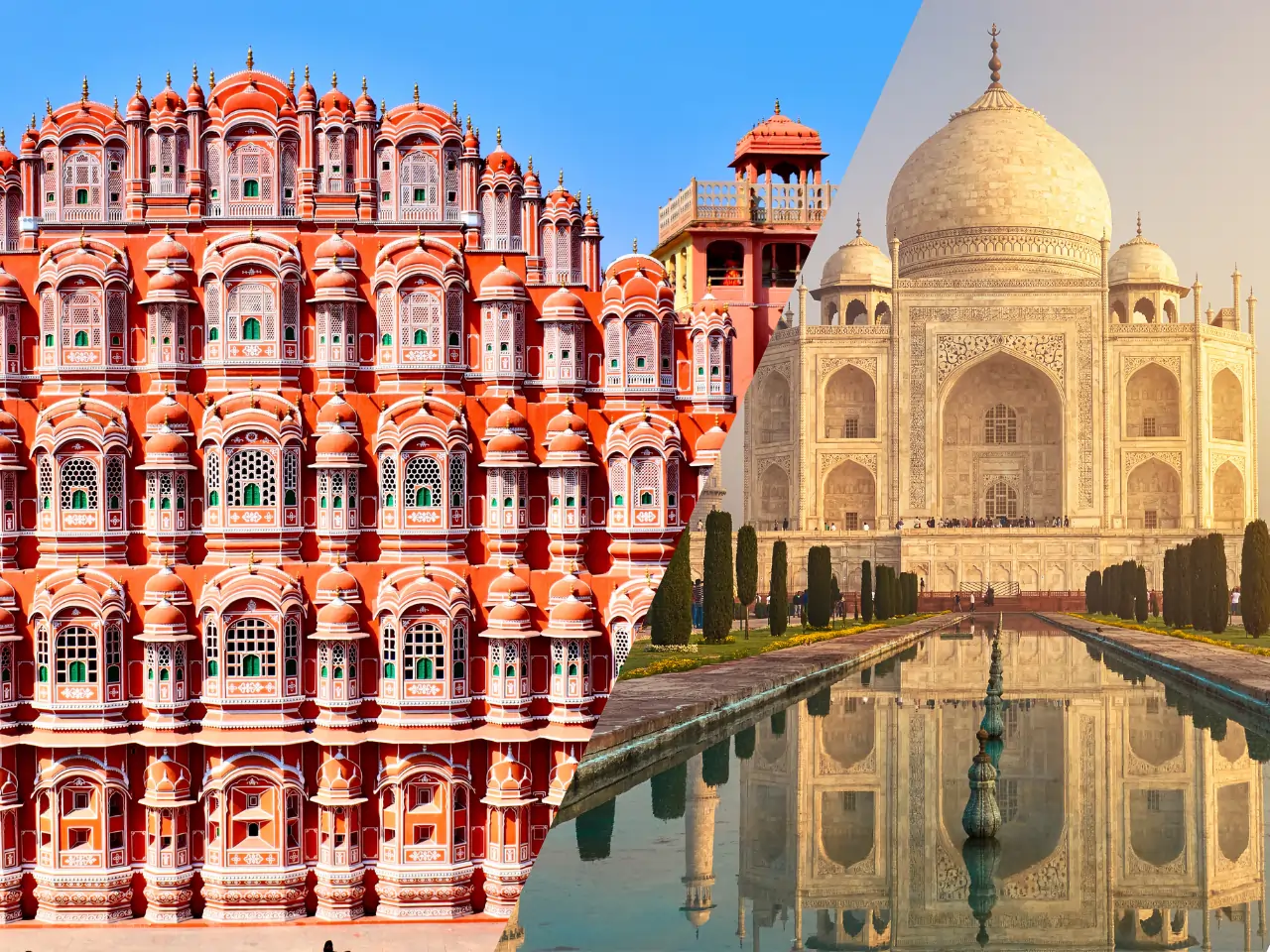 Jaipur to Agra Taxi Service - Car Rental and Outstation Cab Booking