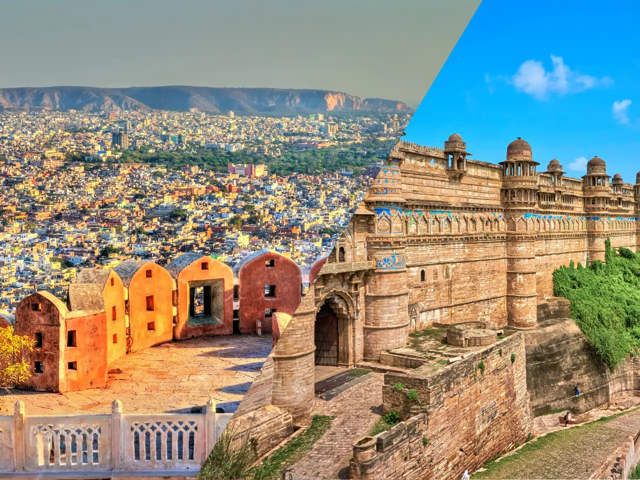 Jaipur to Gwalior Taxi Service - Car Rental and Outstation Cab Booking