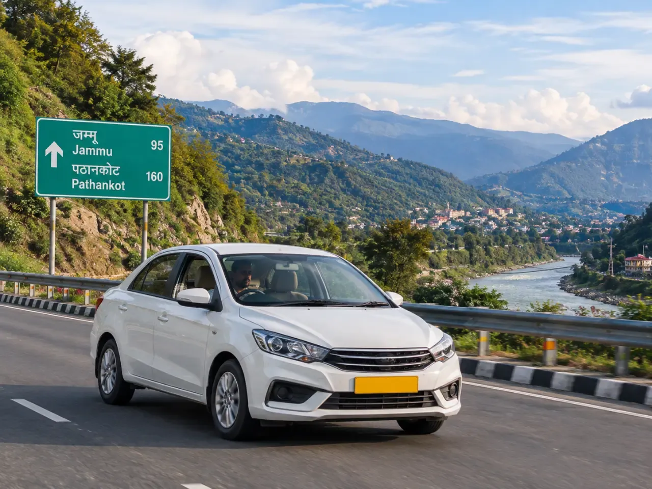 Jammu to Pathankot Taxi Service - Car Rental and Outstation Cab Booking