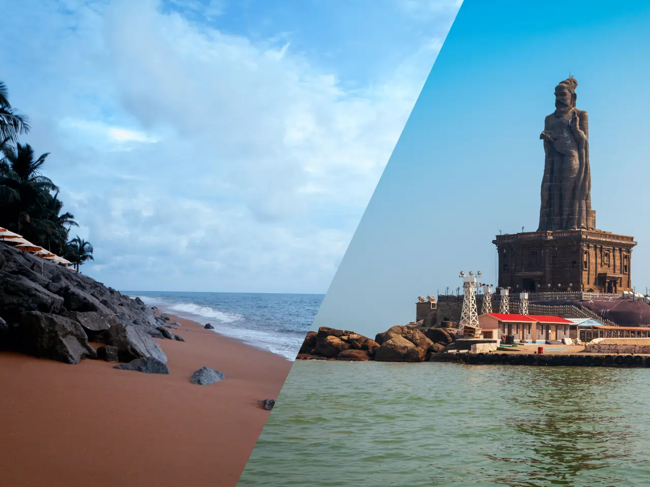 Kovalam to Kanyakumari Taxi Service - Car Rental and Outstation Cab Booking