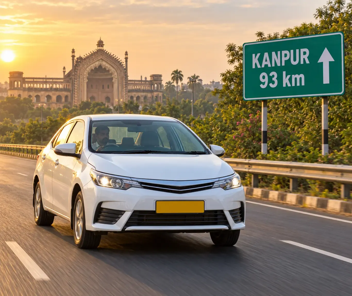 Lucknow to Kanpur Cab