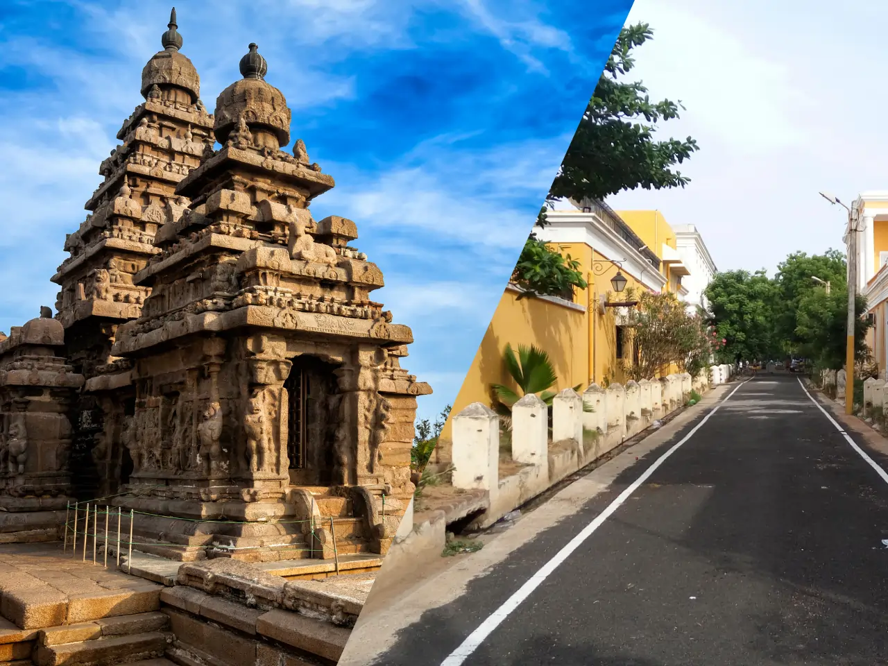 Mahabalipuram to Pondicherry Taxi Service - Car Rental and Outstation Cab Booking