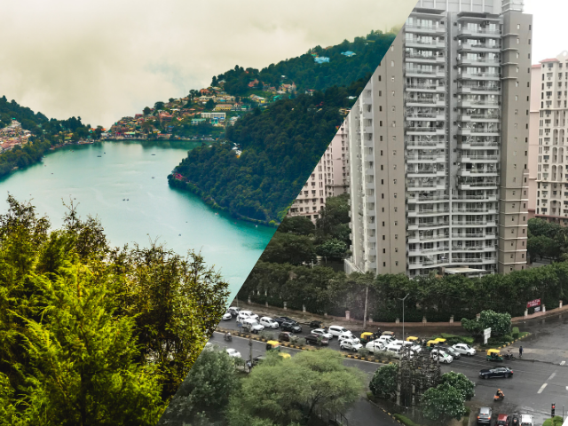 Nainital to Gurgaon Taxi Service - Car Rental and Outstation Cab Booking
