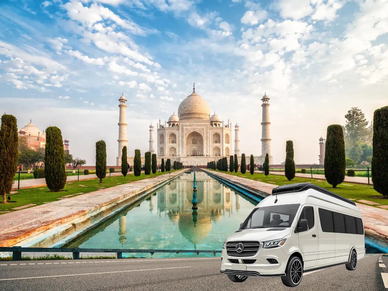 Tempo traveller on rent in Agra